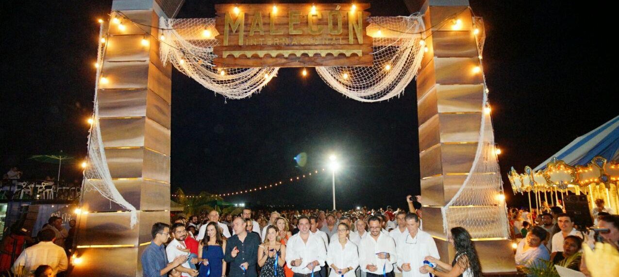 El alcalde Julián Zacarías Curi reactiva el Malecón Internacional de Progreso