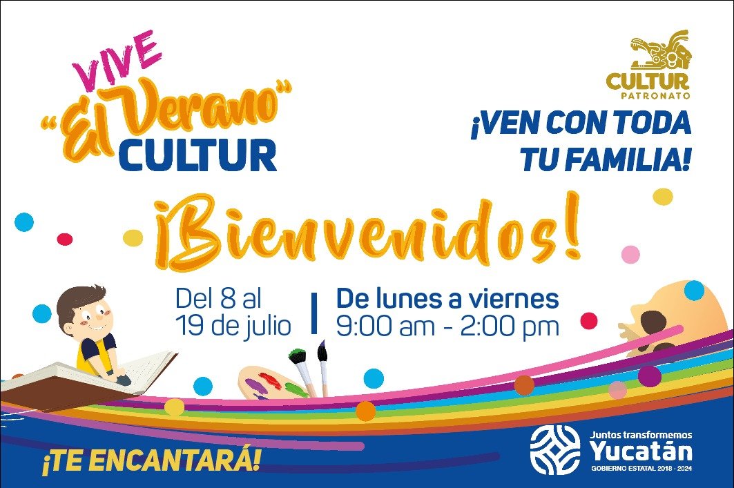 “Vive el Verano Cultur”, a partir del próximo lunes