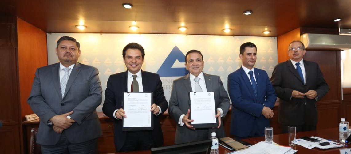 Concanaco y el IMSS firman convenio