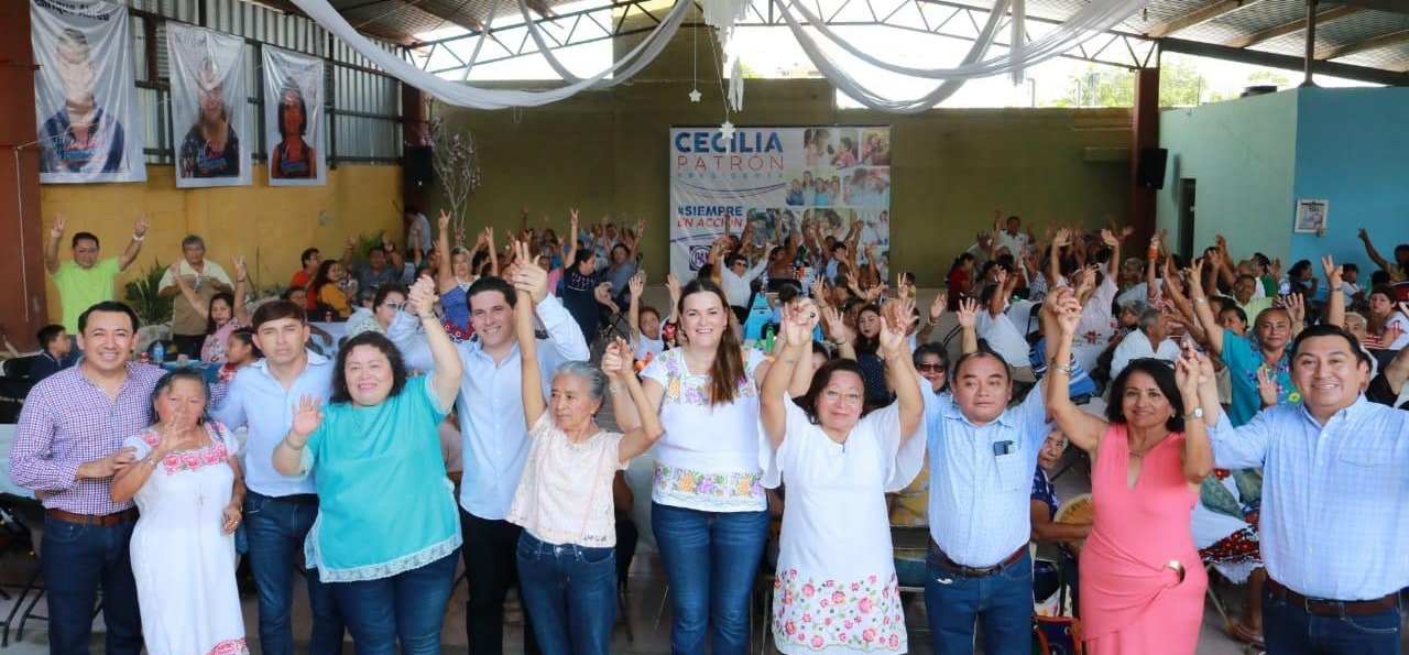 PAN con igualdad de oportunidades para mujeres y hombres, ofrece Cecilia Patrón