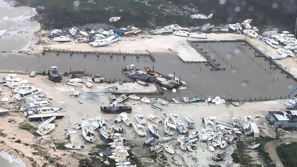 Gran Bahama, la isla que está 70% bajo el agua tras el paso del huracán ‘Dorian’
