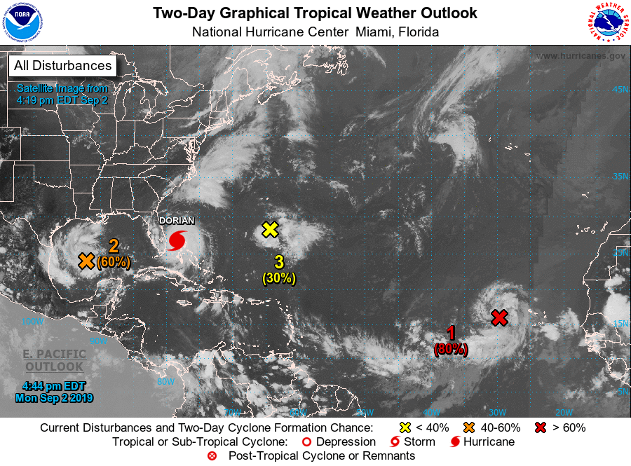 Se forma depresión tropical 9 en el Océano Atlántico