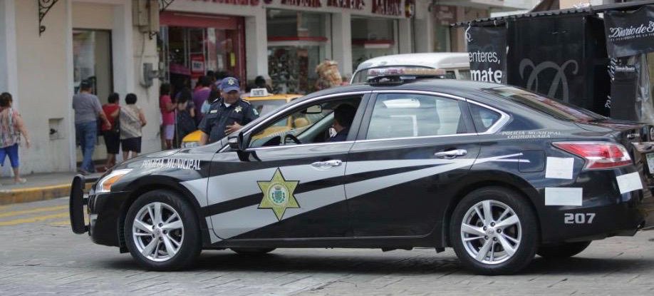 Operativo de Policía Municipal de Mérida garantiza seguridad de antorchistas