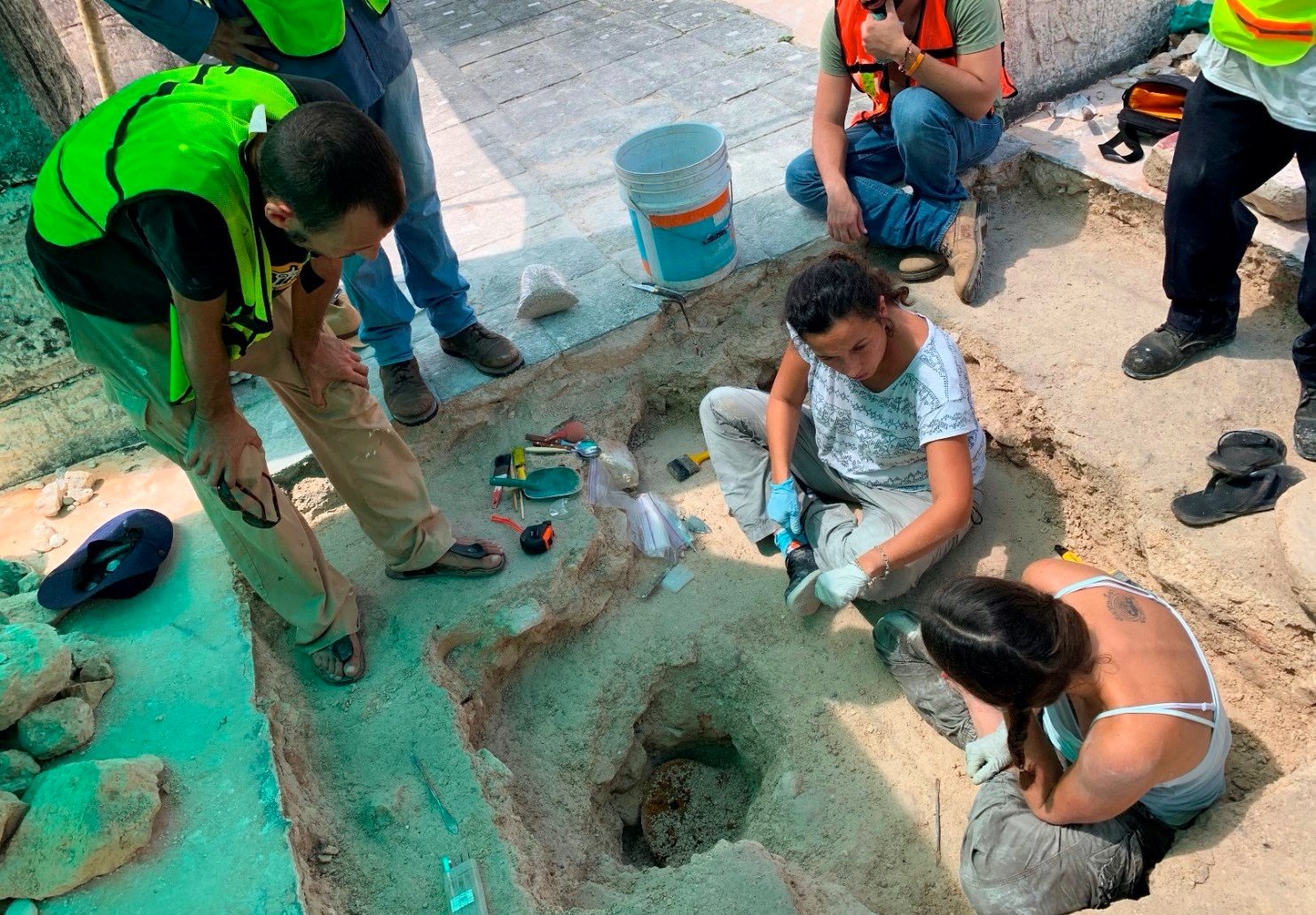 Reportan INAH hallazgos en Chichen Itzá con piezas que datan de hace mil años