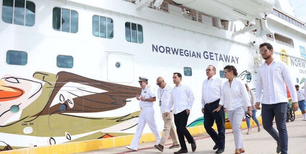 Yucatán se posiciona como destino atractivo para el turismo de cruceros