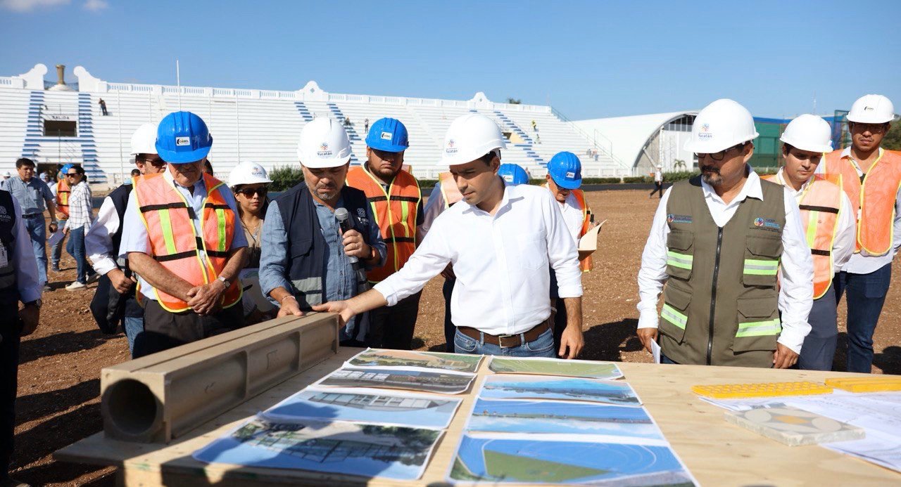Remodelación del estadio “Salvador Alvarado” avanza a buen ritmo