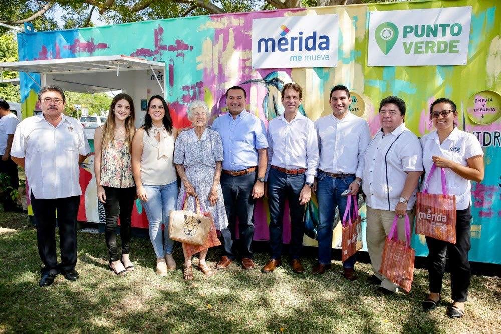 El alcalde Renán Barrera Concha mantiene acciones en pro de un municipio más sustentable