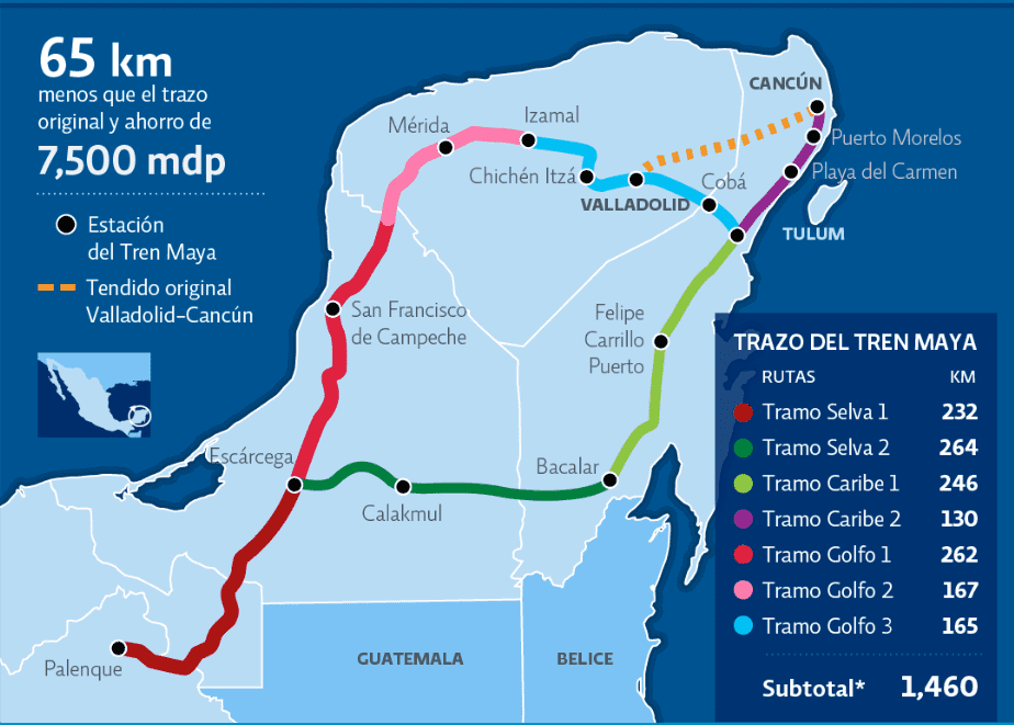 Entre un 20 y 30 por ciento de la derrama de la obra del tren sería para Yucatán