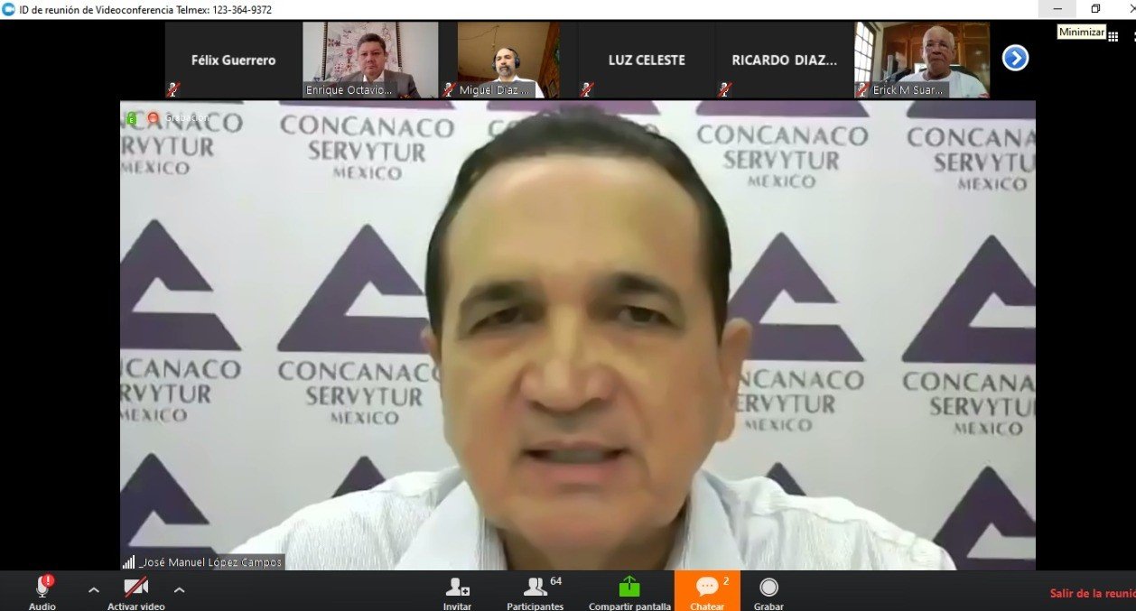 Pérdidas de 669 mil 105 MDP en comercio, servicios, turismo por la pandemia: Concanaco 