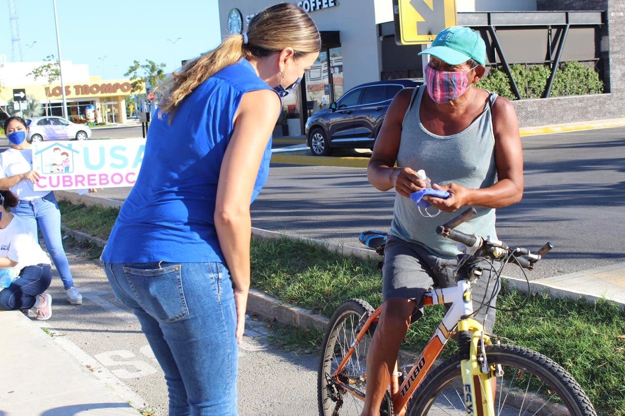 Cecilia Patrón fomenta el auto cuidado entre los yucatecos