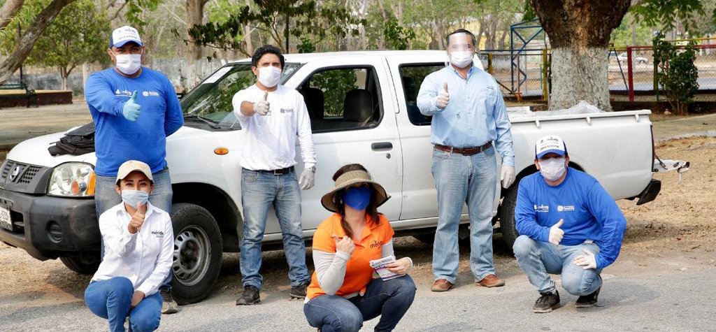 El alcalde Renán Barrera reconoce el trabajo de los brigadistas municipales