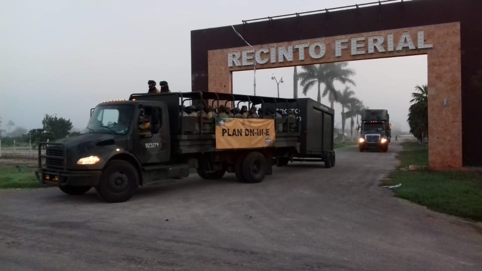 Ejército se despliega a Río Lagartos Plan DN-III-E.