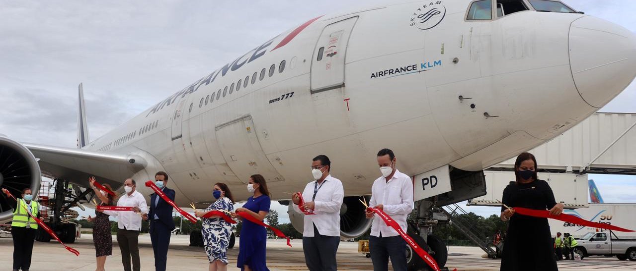 Air France restablece la ruta París-Cancún-París