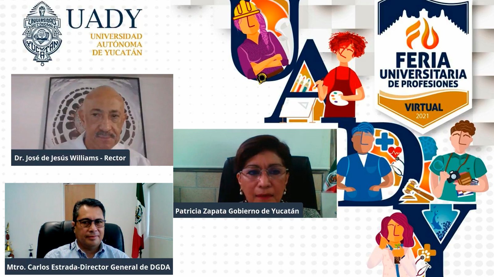 Oportunidad educativa en Feria Universitaria de Profesiones 2021