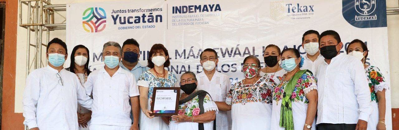 Gobierno del Estado reconoce las tradiciones y costumbres del pueblo maya