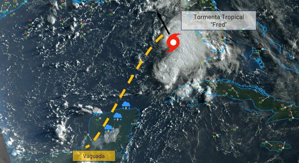 Anticipa Procivy lluvias intensas por influencia de dos sistemas tropicales