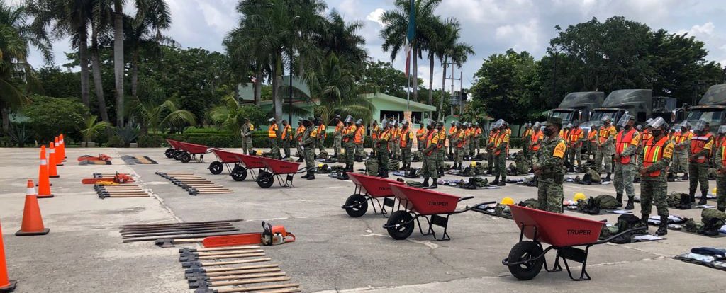 Ejército Mexicano se encuentra listo para recibir al Huracán “Grace”