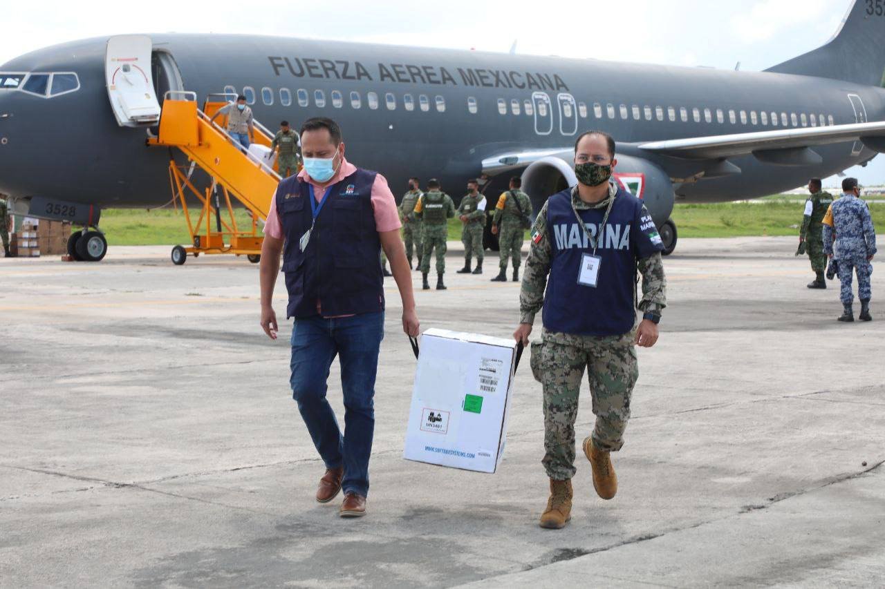 Un nuevo cargamento con 15,210 vacunas de Pfizer a Yucatán