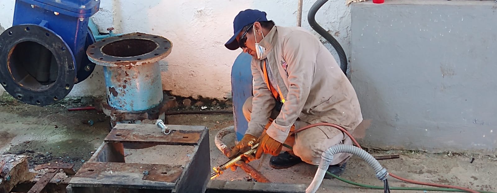 La Japay invierte 2 MDP en el mantenimiento del cárcamo de la García Ginerés