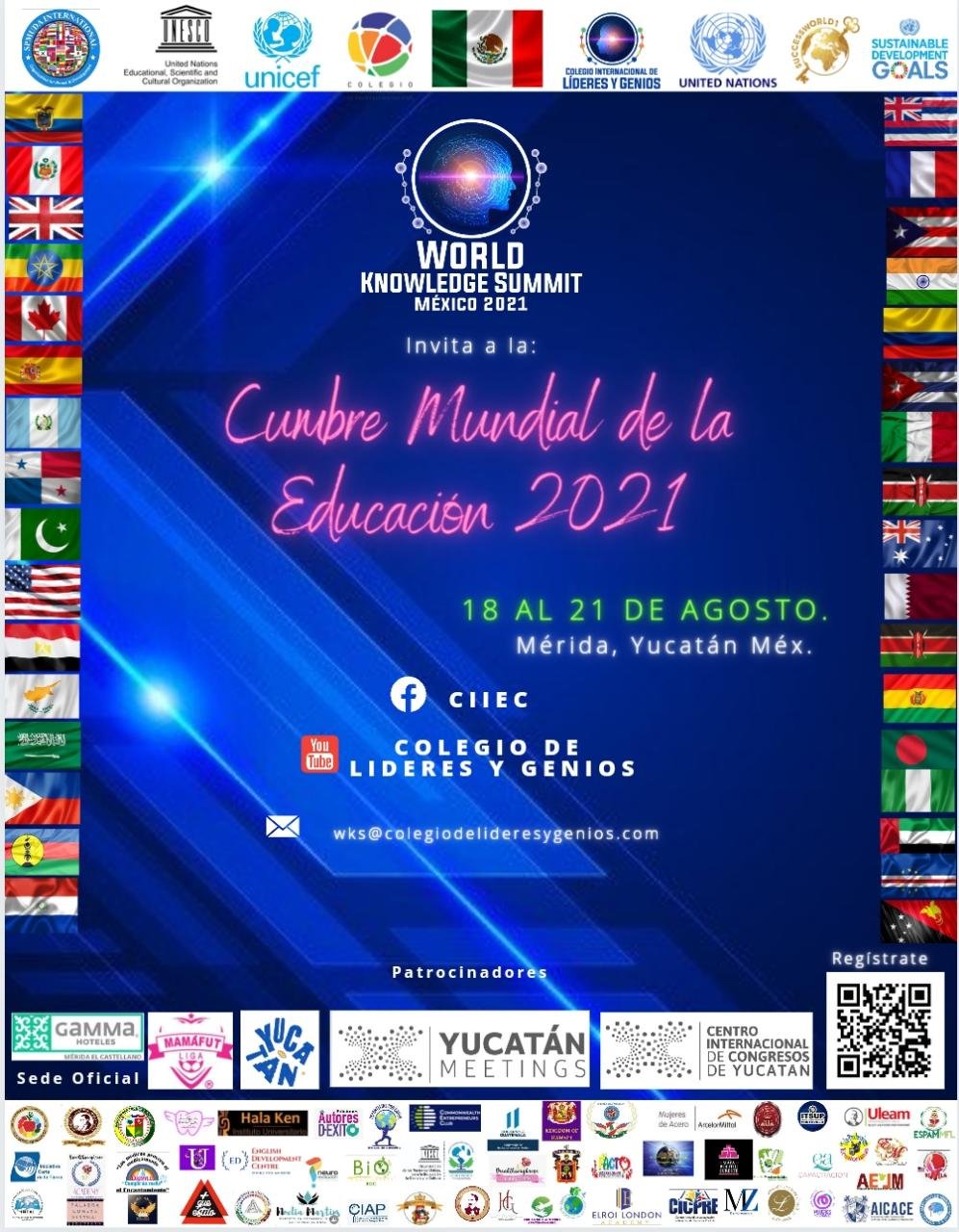 Yucatán sede la  1ª Cumbre mundial de la Educación 2021