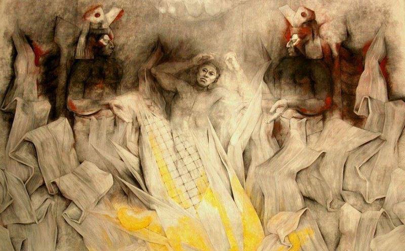 La Cosmogonía Maya, mural de Fernando Castro Pacheco, celebra medio siglo de historia