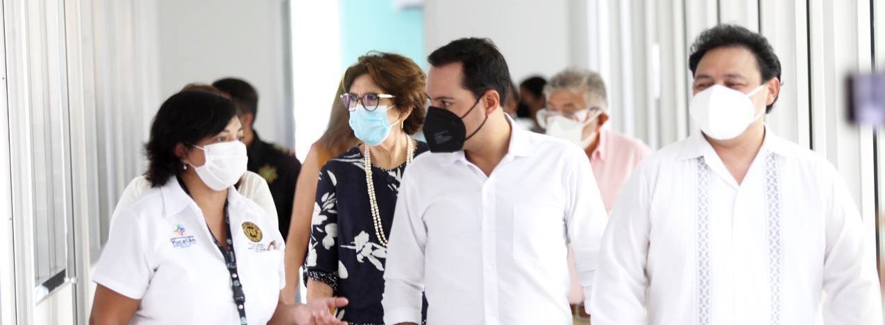 Recorre el Gobernador Mauricio Vila el Centro de Justicia para las Mujeres