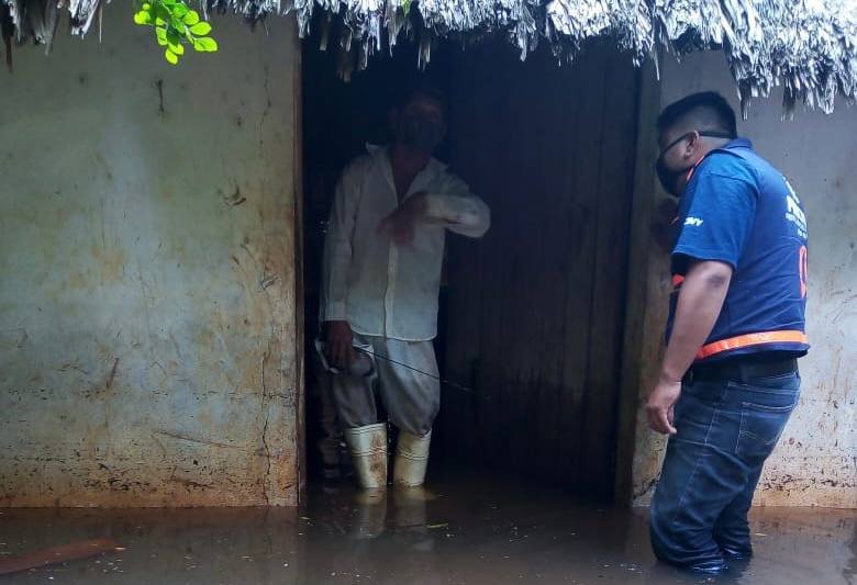 Familias  afectadas del sur de Yucatán reciben apoyo del Gobierno del Estado