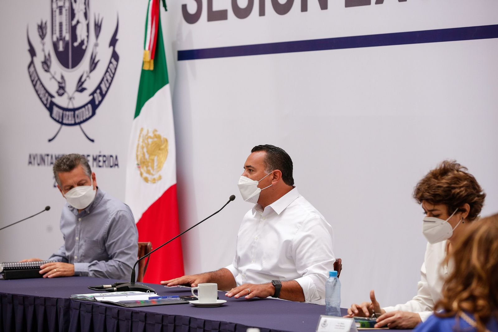 llama el alcalde Renán Barrera al trabajo comprometido con el bien común de regidores