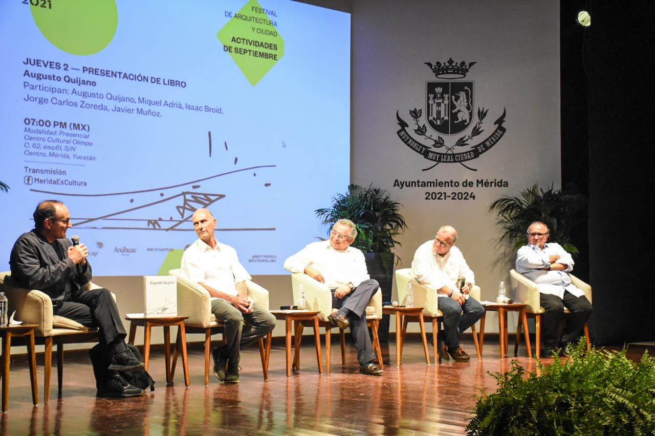 Celebran la arquitectura contemporánea en la presentación del libro “Augusto Quijano”