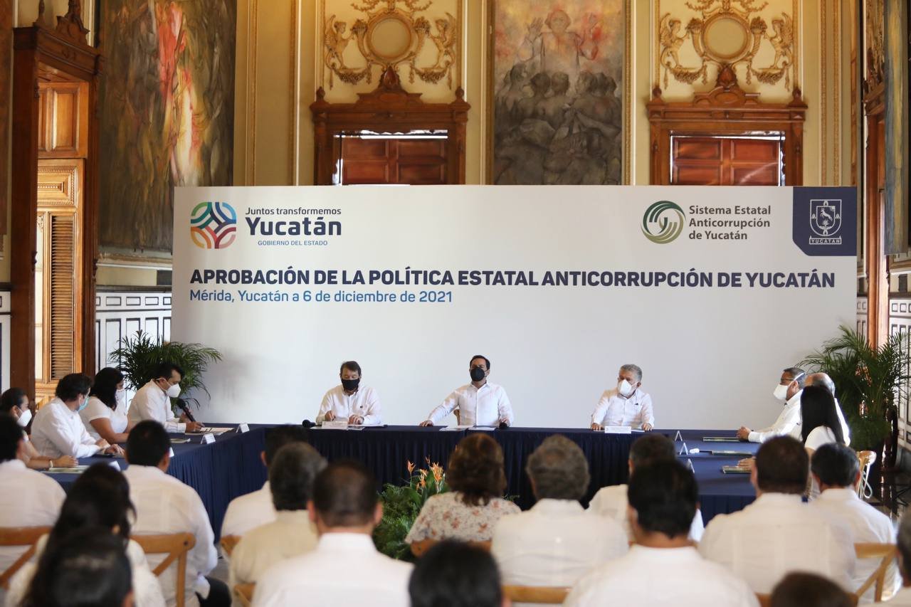 Yucatán a la vanguardia en transparencia y combate a la corrupción