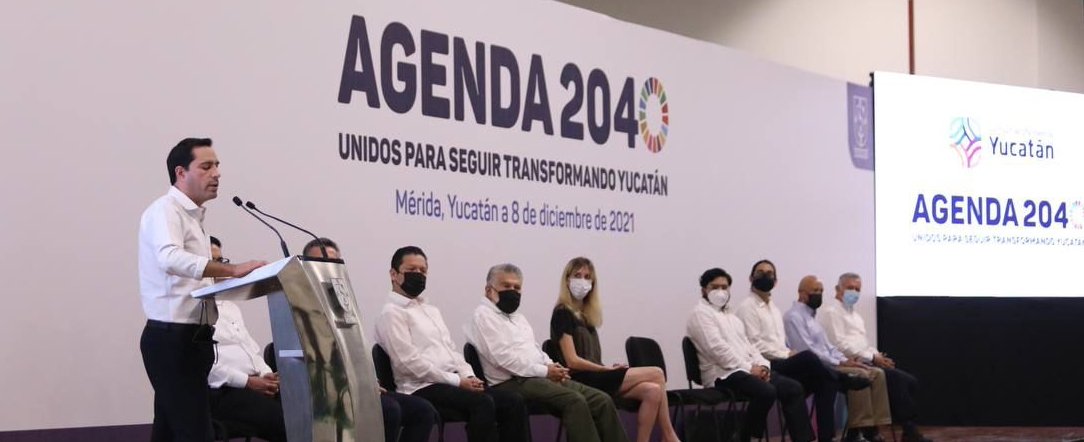 Vila presenta la Agenda 2040, visión de largo plazo por la transformación de Yucatán