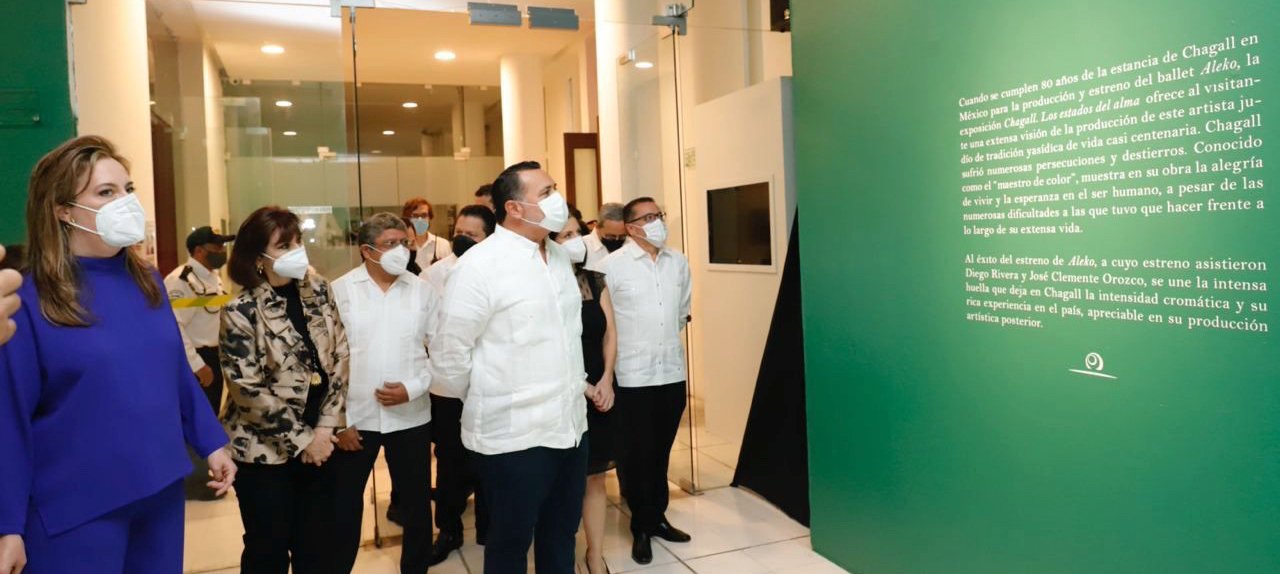 La obra de Marc Chagall comienza su itinerancia en Mérida