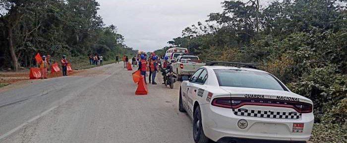 Volquete de obra del Tren Maya embiste a ADO en la vía a Cancun: 8 muertos
