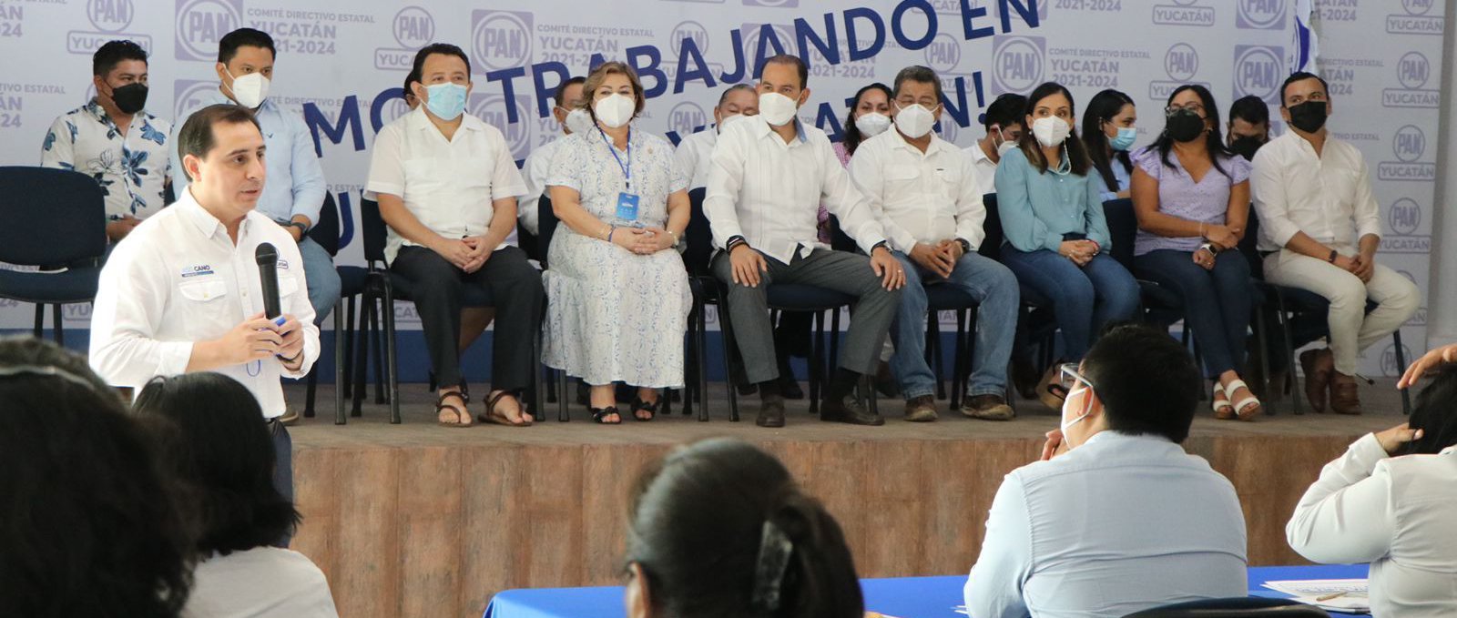 El PAN Yucatán se prepara para intensa agenda de trabajo en el 2022