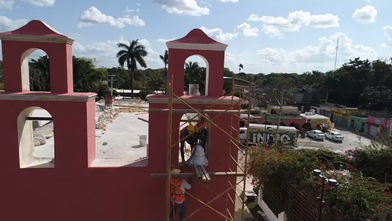 INAH-Yucatán reporta rescate de campana de la ex Capilla de Pisté