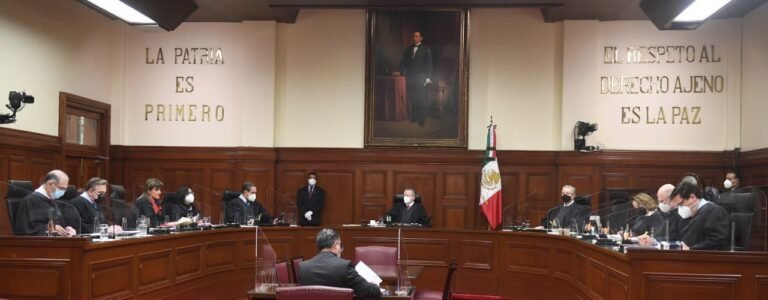 Arturo Zaldívar, ministro presidente de la SCJN, ofreció unas palabras durante la primera sesión del primer periodo 2022.