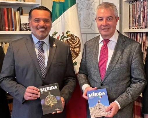 Renán Barrera busca proyectos gastro-culturales y económicos de la CE