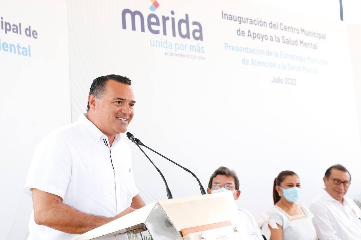 El alcalde Renán Barrera inaugura el Centro Municipal de Apoyo a la Salud Mental