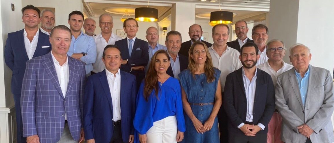 Se reúnen el gobernador Carlos Joaquín con directivos e inversionistas de Inverotel