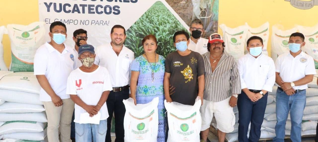 El Gobernador Mauricio Vila Dosal continúa apoyando a los productores yucatecos