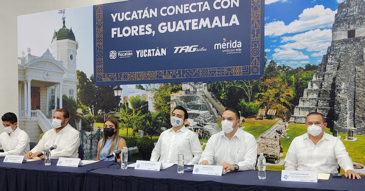 TAG Airlines conectará a Mérida con Flores, Guatemala