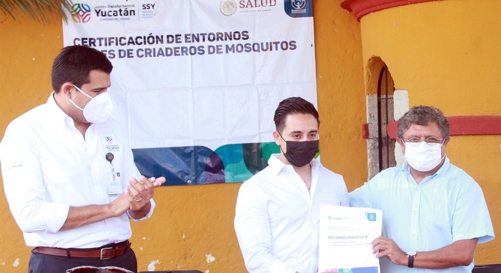 Certifican al Centro Casamata como Entorno Libre de Criadero de Mosquitos
