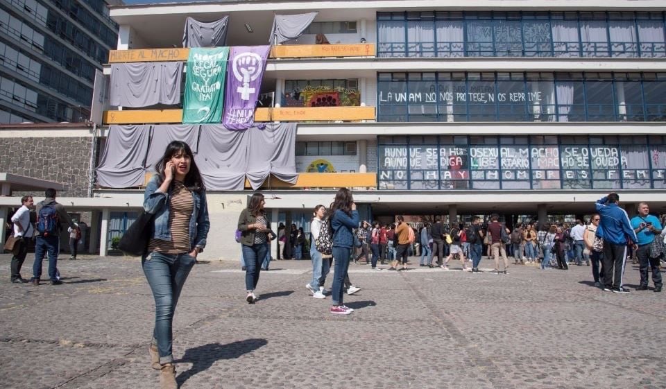 En 2022 aumentó en 156% las denuncias por violencia de género en la UNAM