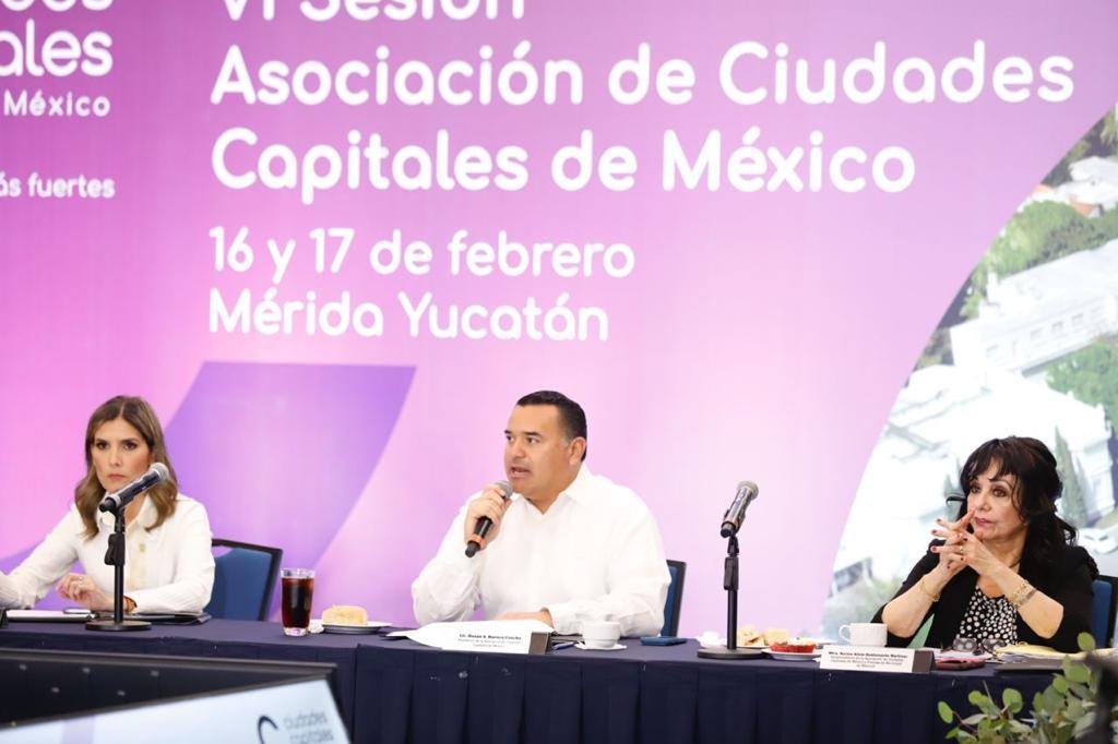 La Asociación de Ciudades Capitales de México y la SREi mpulsarán la economía local