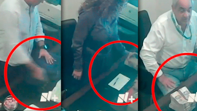 Funcionarios-de-Layda-Sansores-gobernadora-de-Campeche-reciben-fajos-de-billetes