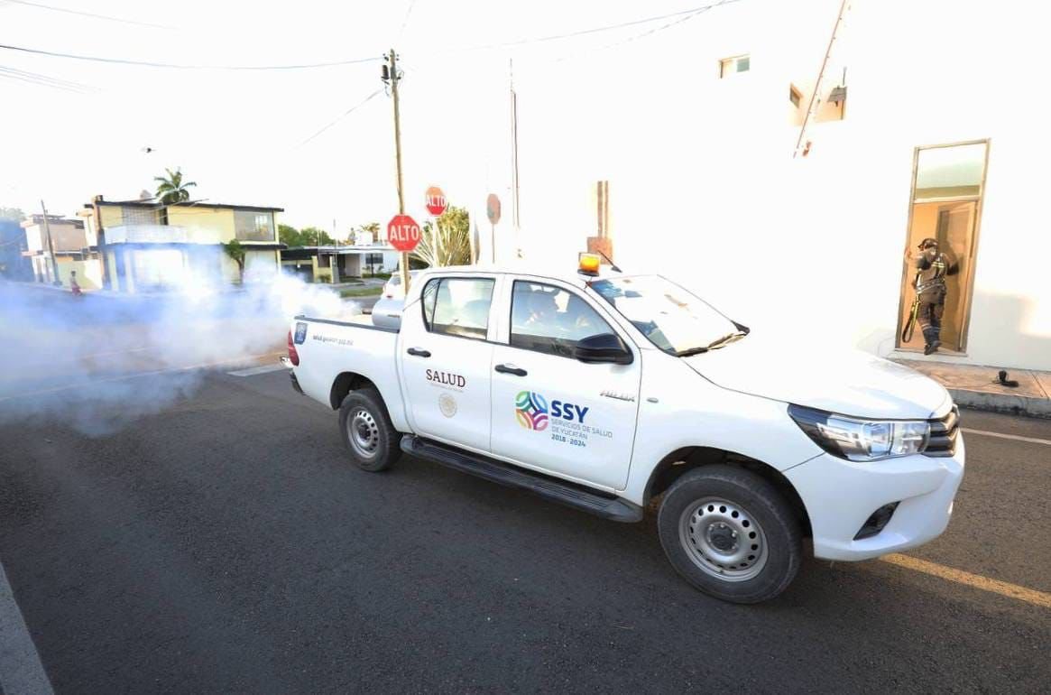 Gobierno del Estado intensifica fumigación contra mosco transmisor del dengue
