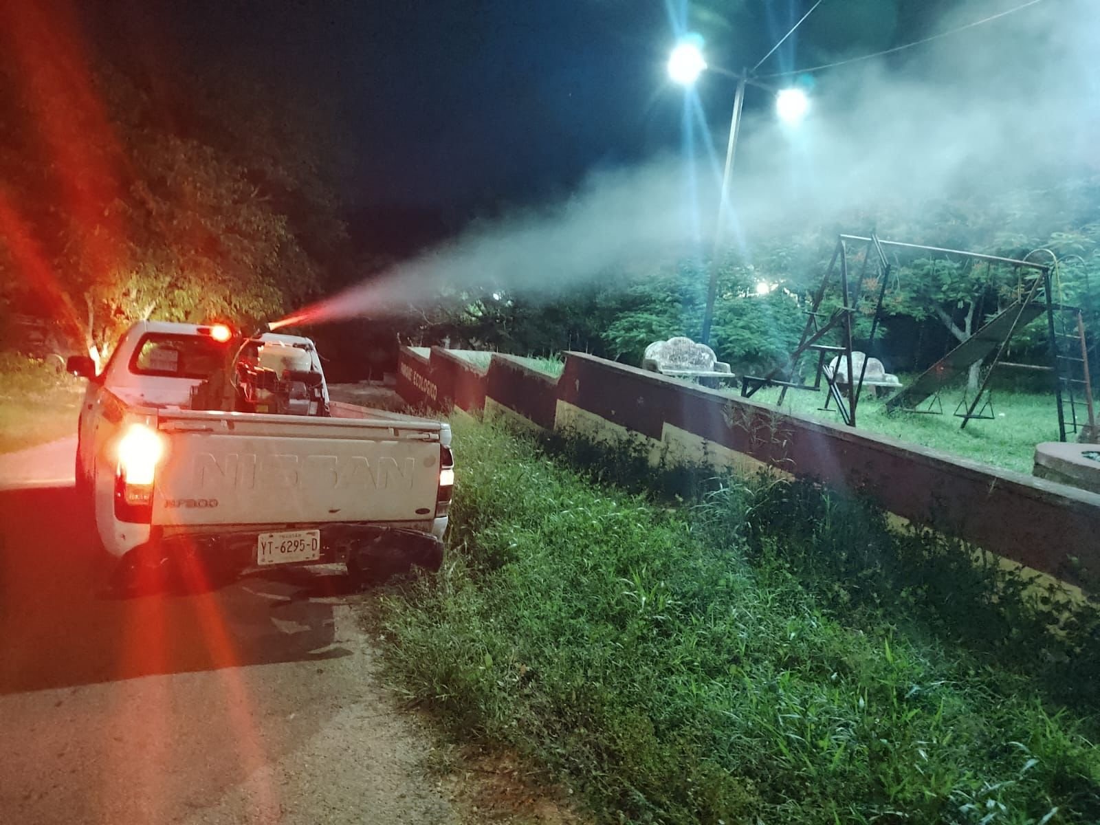 SSY realiza fumigación, prevención contra el dengue en todo el estado