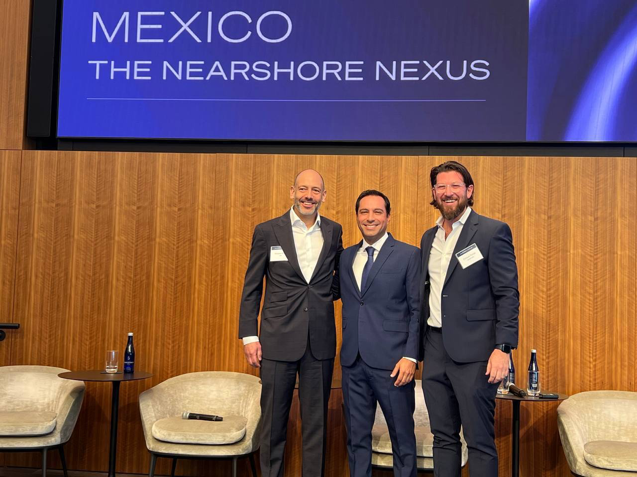 El Gobernador Mauricio Vila continúa promocionando a Yucatán a nivel internacional 