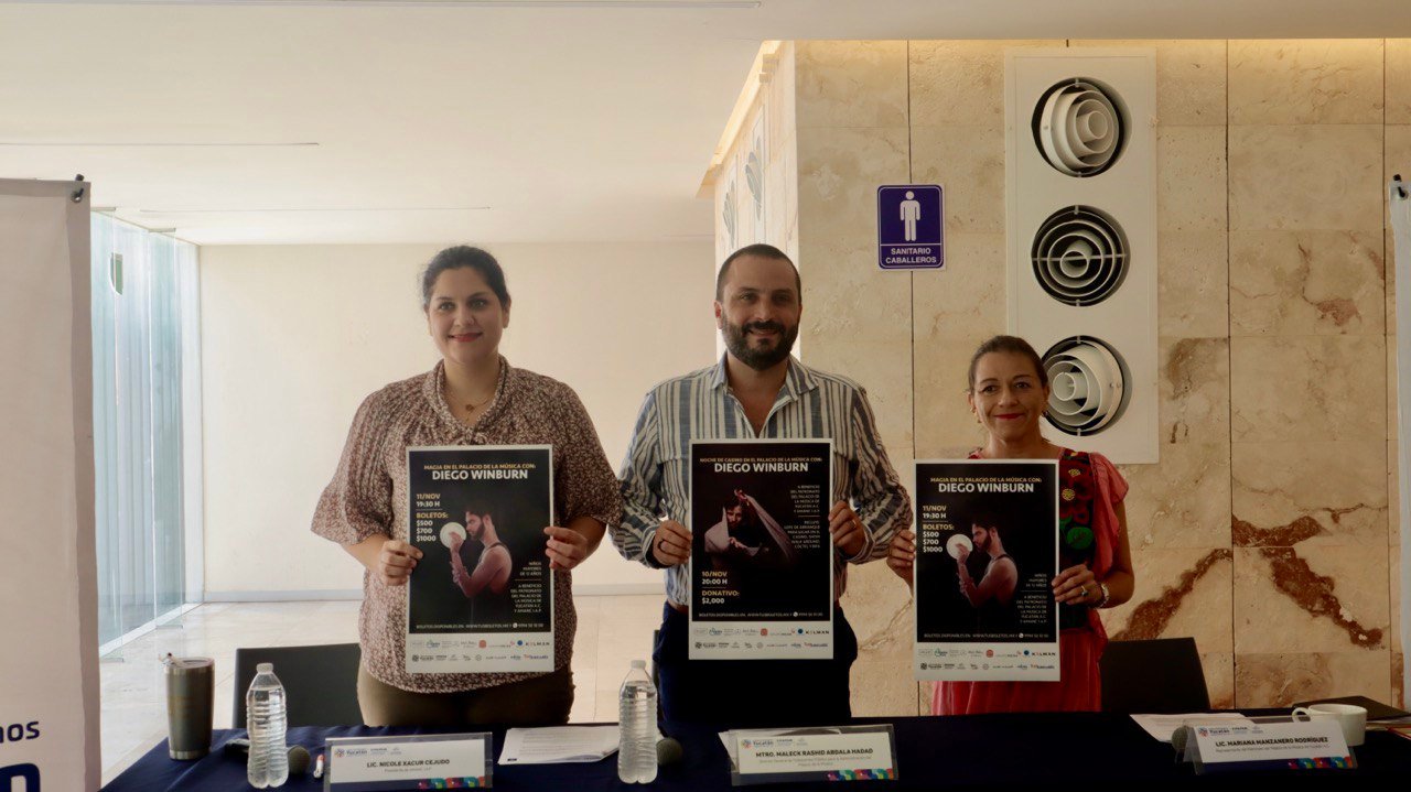 La magia llega al Palacio de la Música con la presentación de Diego Winburn