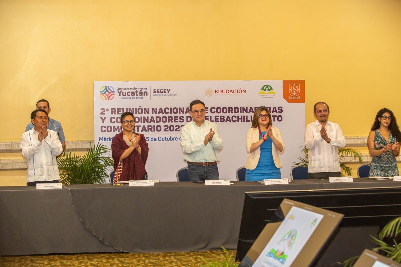 Yucatán, sede de Reunión Nacional de Telebachillerato Comunitario